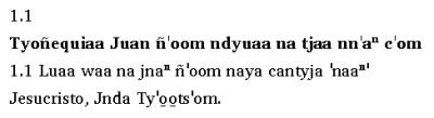 Image of text