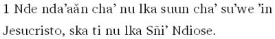 Image of text