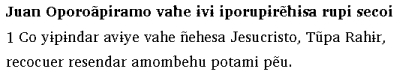 Image of text