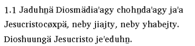 Image of text