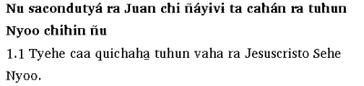 Image of text